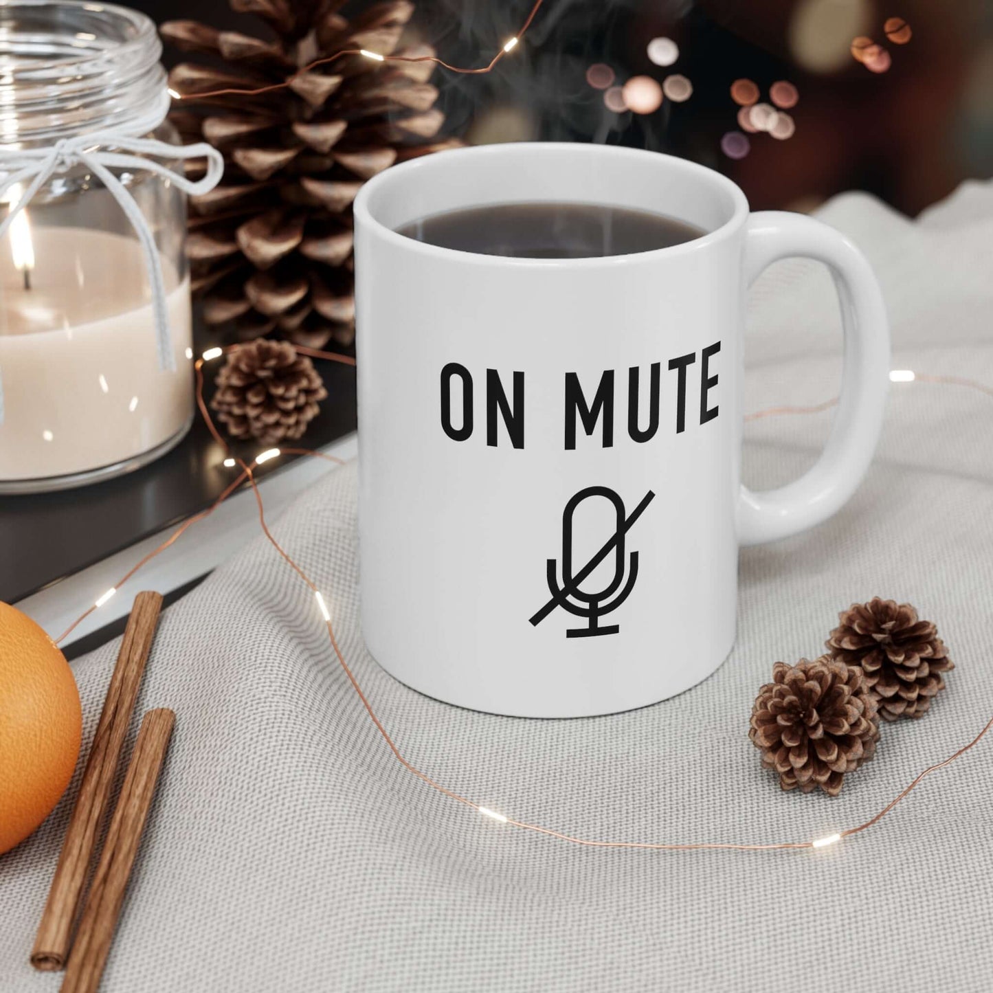 On Mute Mug 11oz