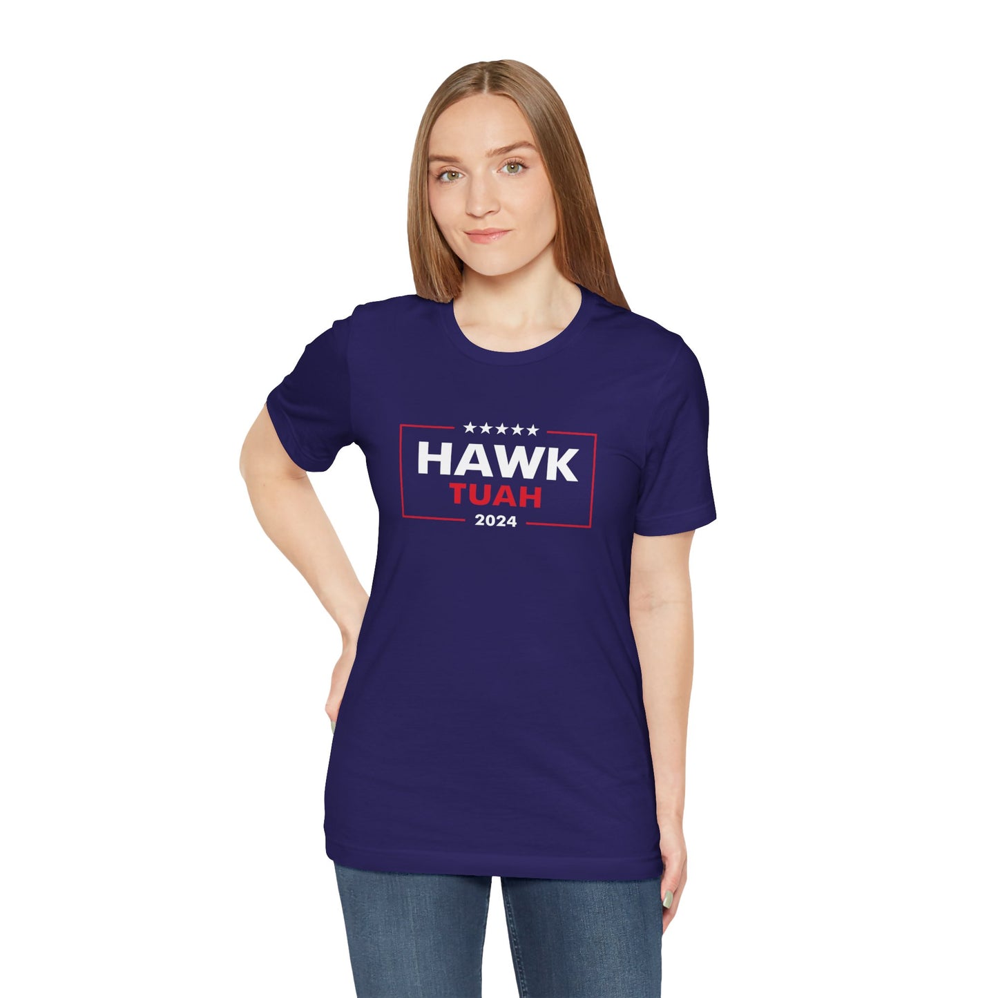 Hawk Tuah 2024 Unisex Jersey Short Sleeve Tee
