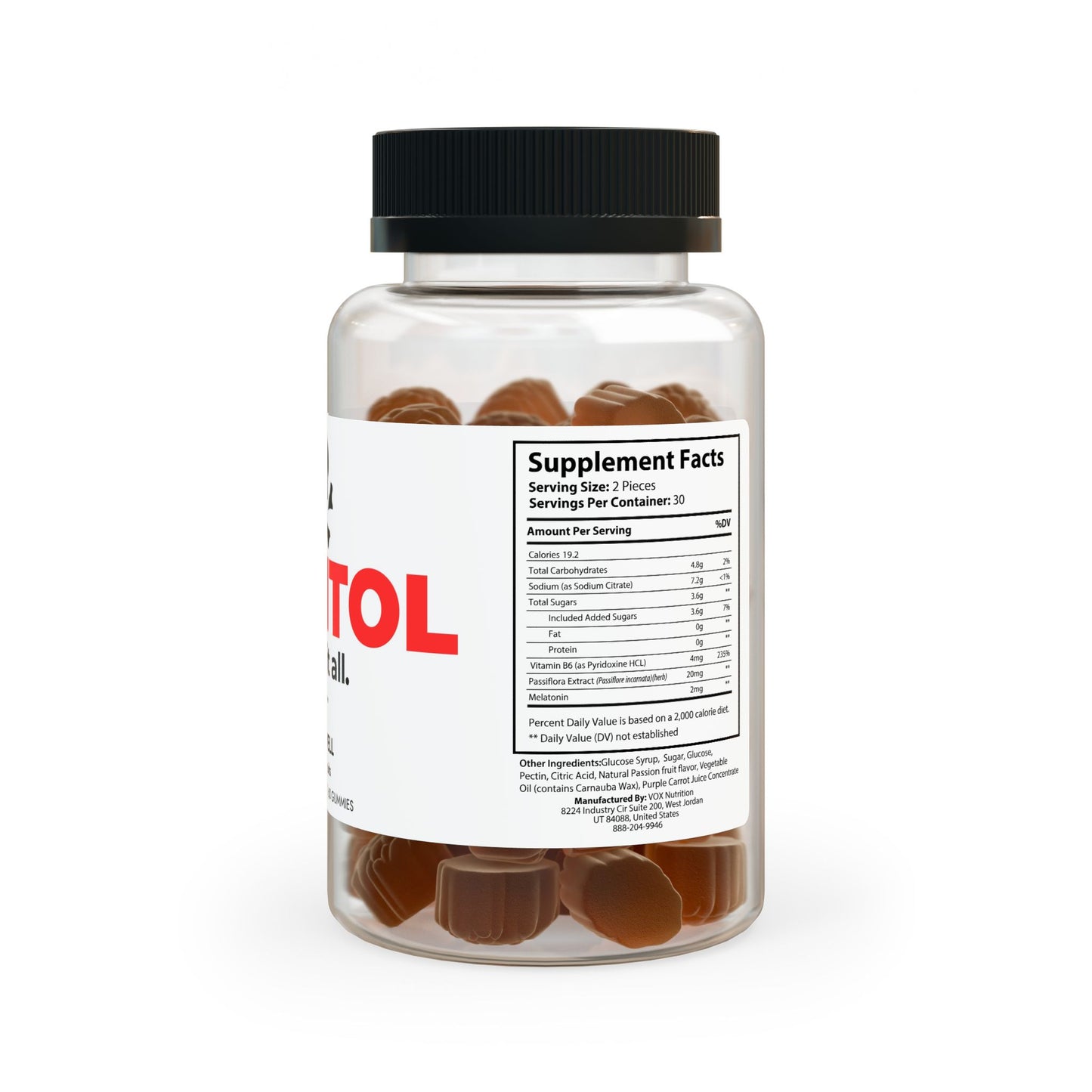Damitol Sleep Well Gummies (60 Gummies) - Supplement