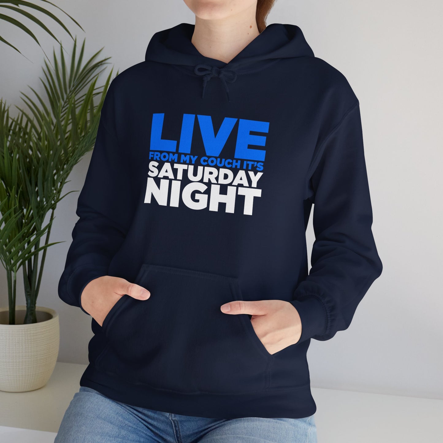 Live From My Couch Unisex Heavy Blend™ Hooded Sweatshirt