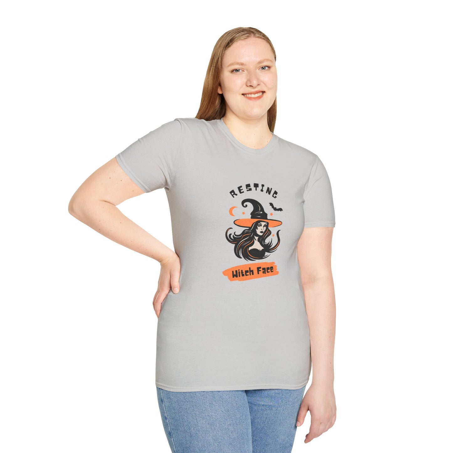 Resting Witch Face Unisex Softstyle T-Shirt