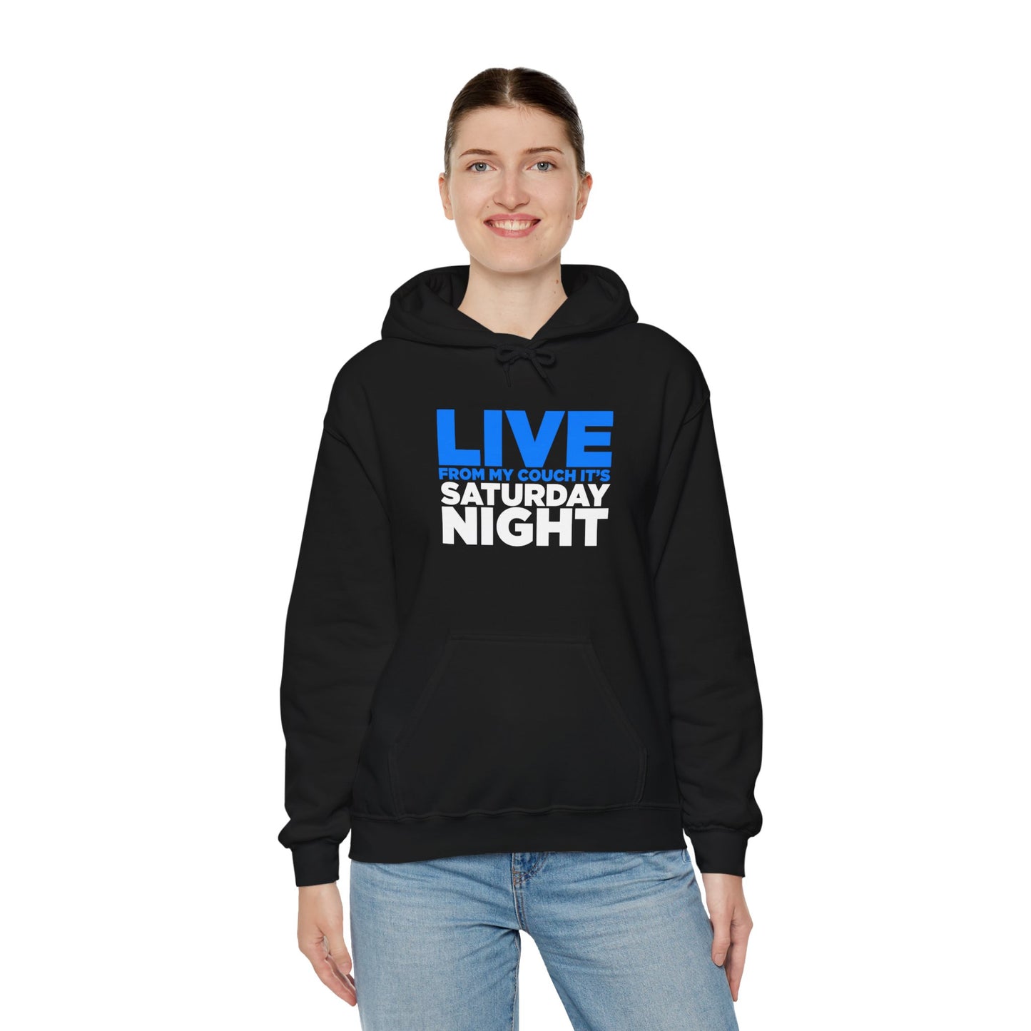 Live From My Couch Unisex Heavy Blend™ Hooded Sweatshirt