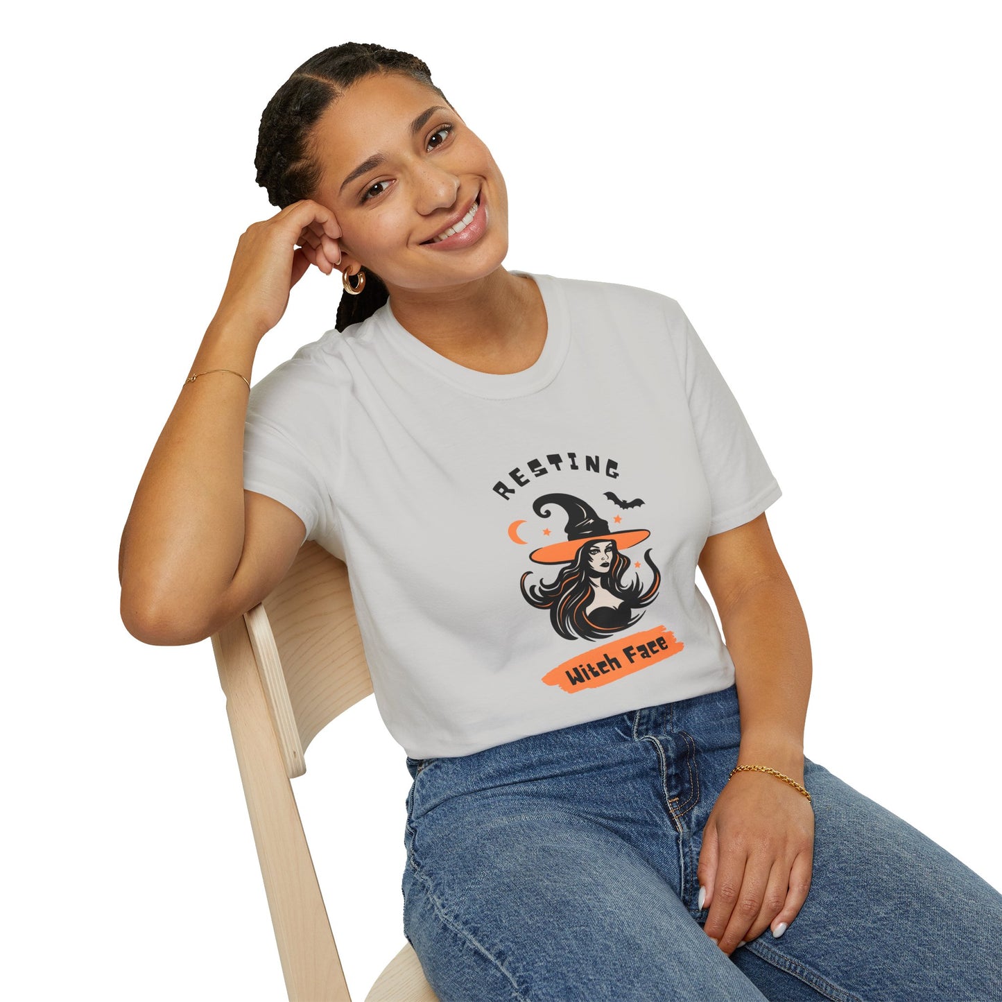 Resting Witch Face Unisex Softstyle T-Shirt