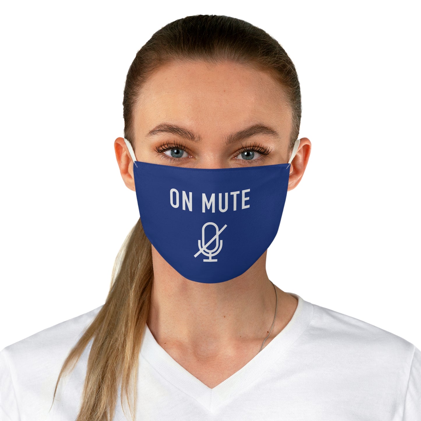 On Mute Fabric Face Mask