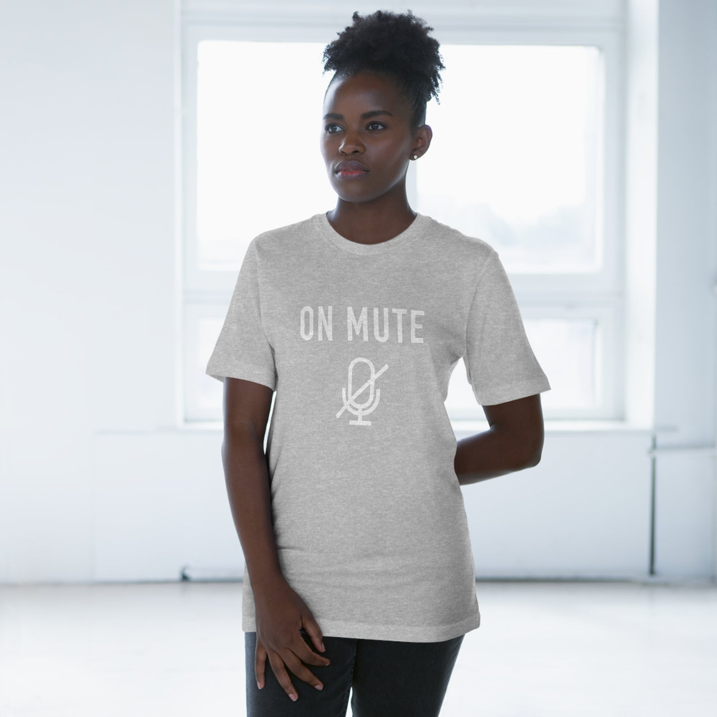 On Mute Unisex Deluxe T-shirt