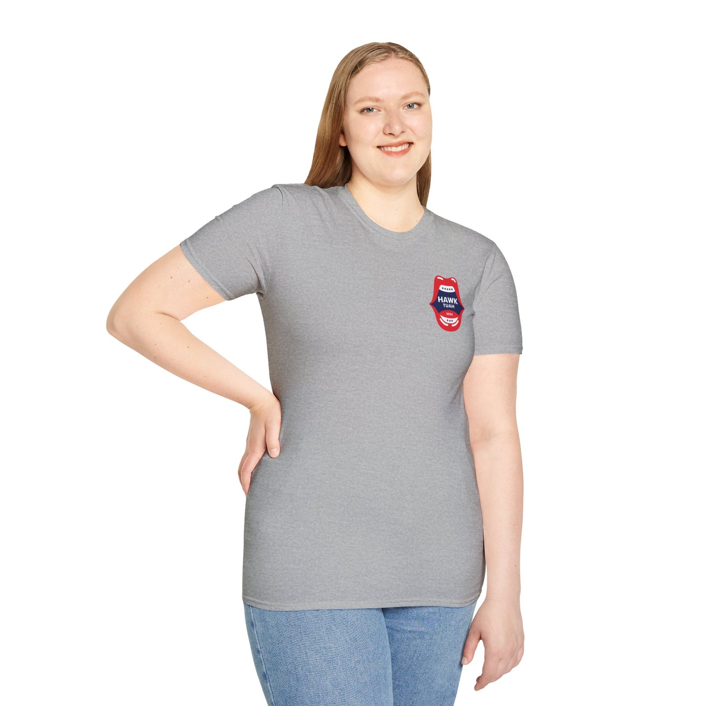 Hawk Tuah 2024 Unisex Softstyle T-Shirt