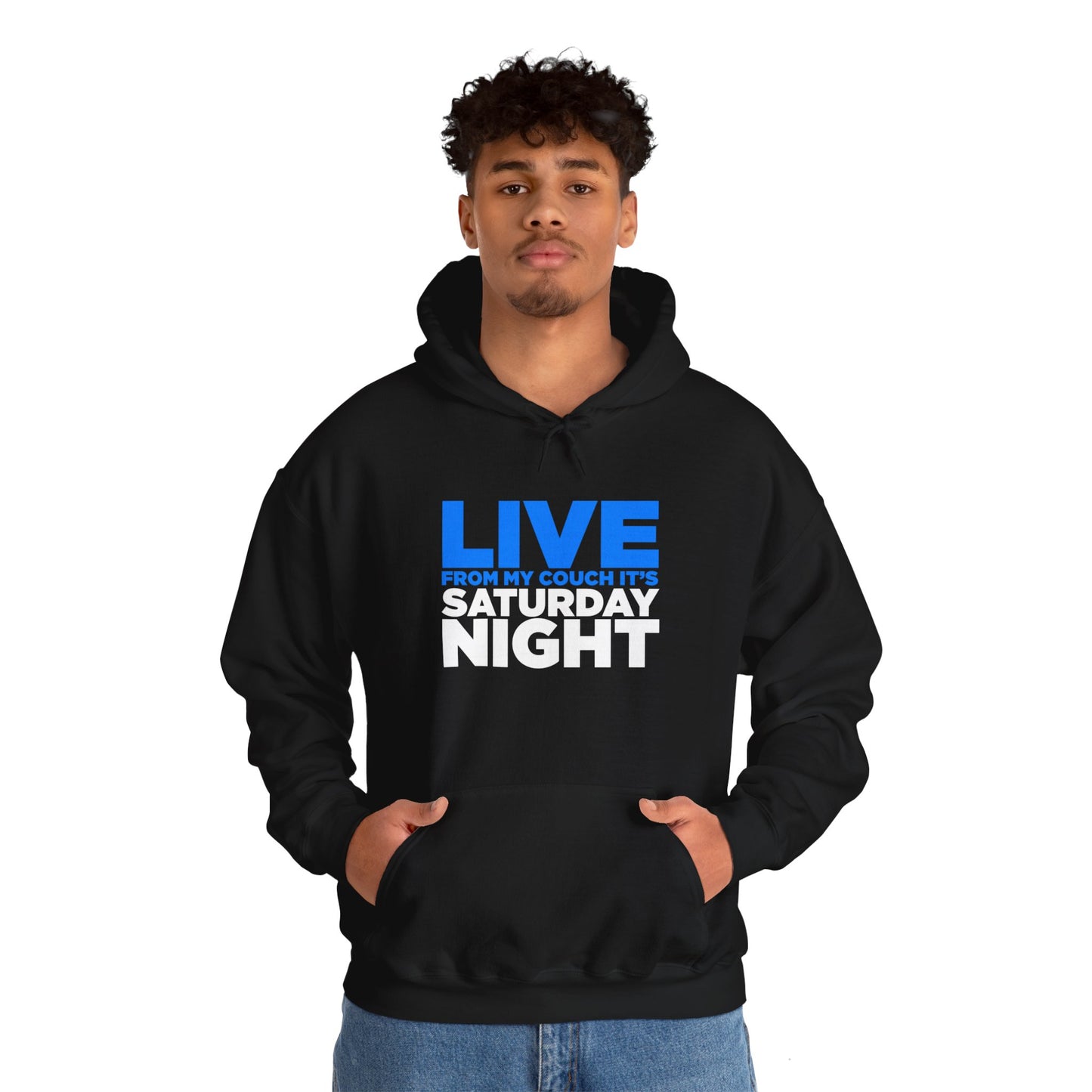 Live From My Couch Unisex Heavy Blend™ Hooded Sweatshirt
