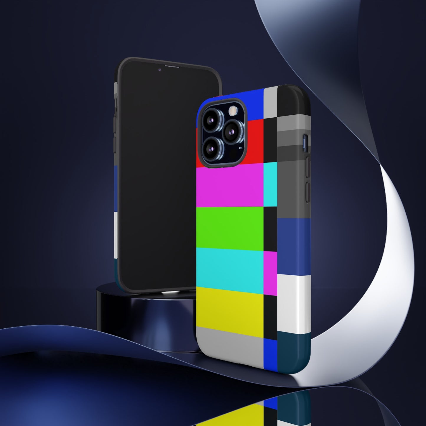 TV Color Bars Tough Cases