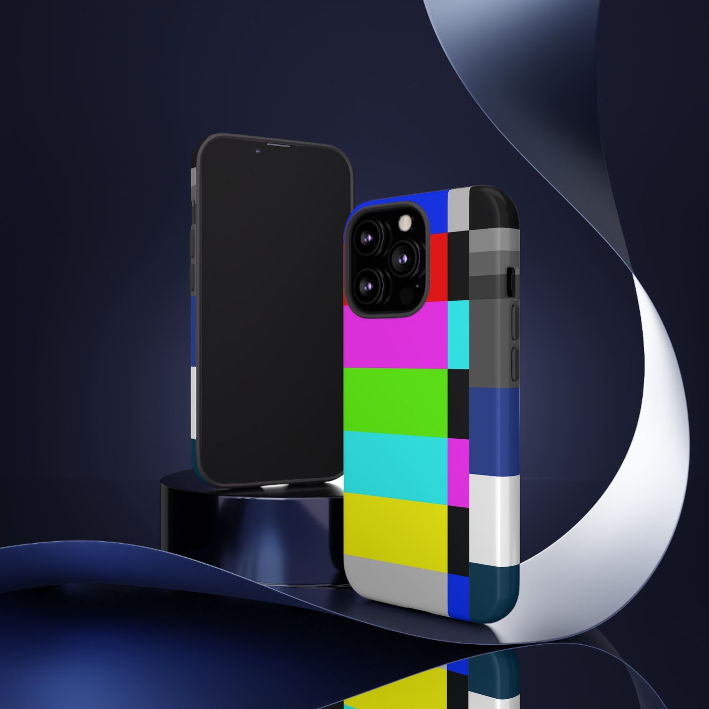 TV Color Bars Tough Cases