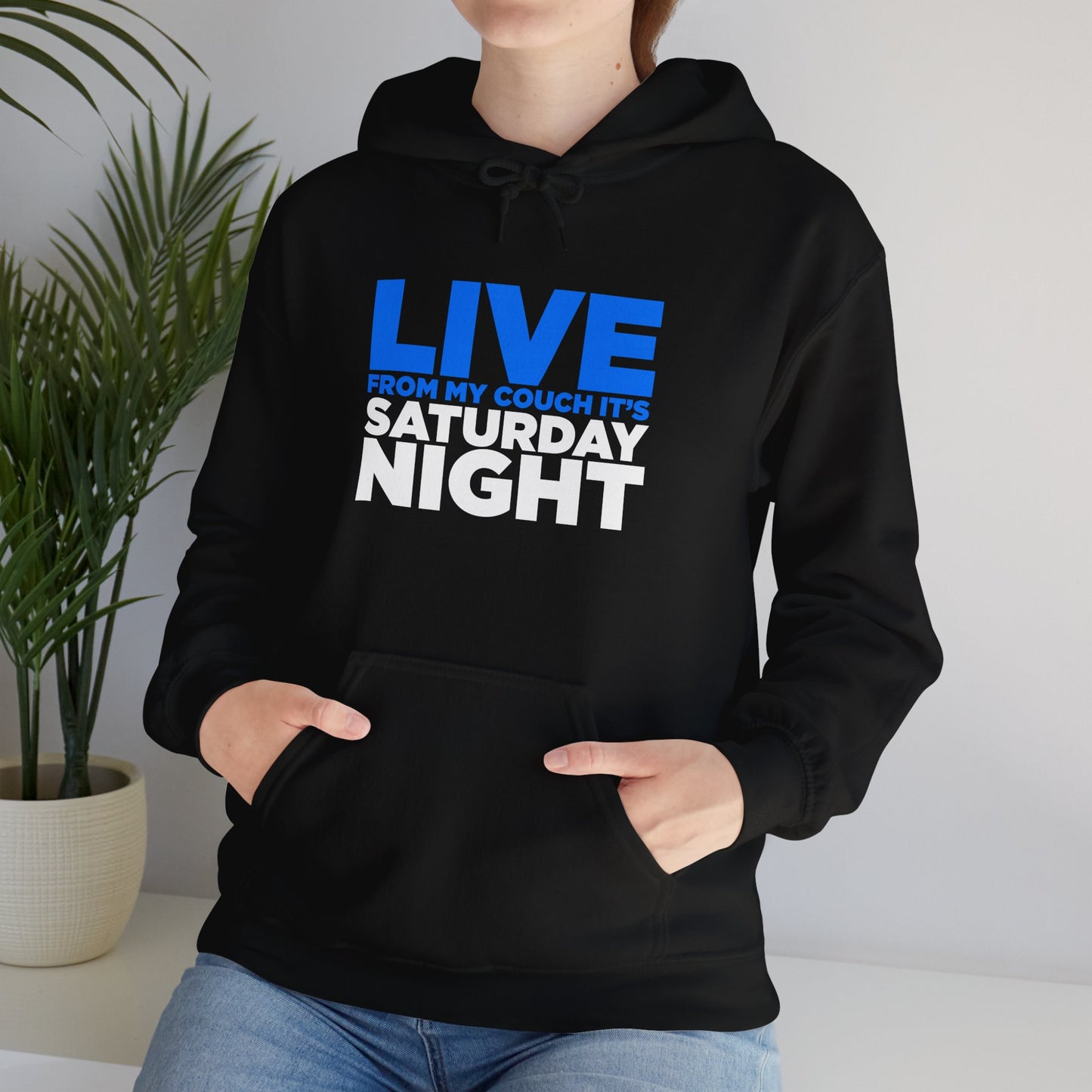 Live From My Couch Unisex Heavy Blend™ Hooded Sweatshirt