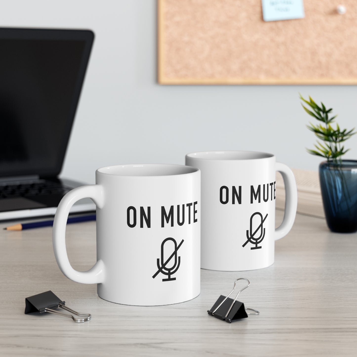On Mute Mug 11oz