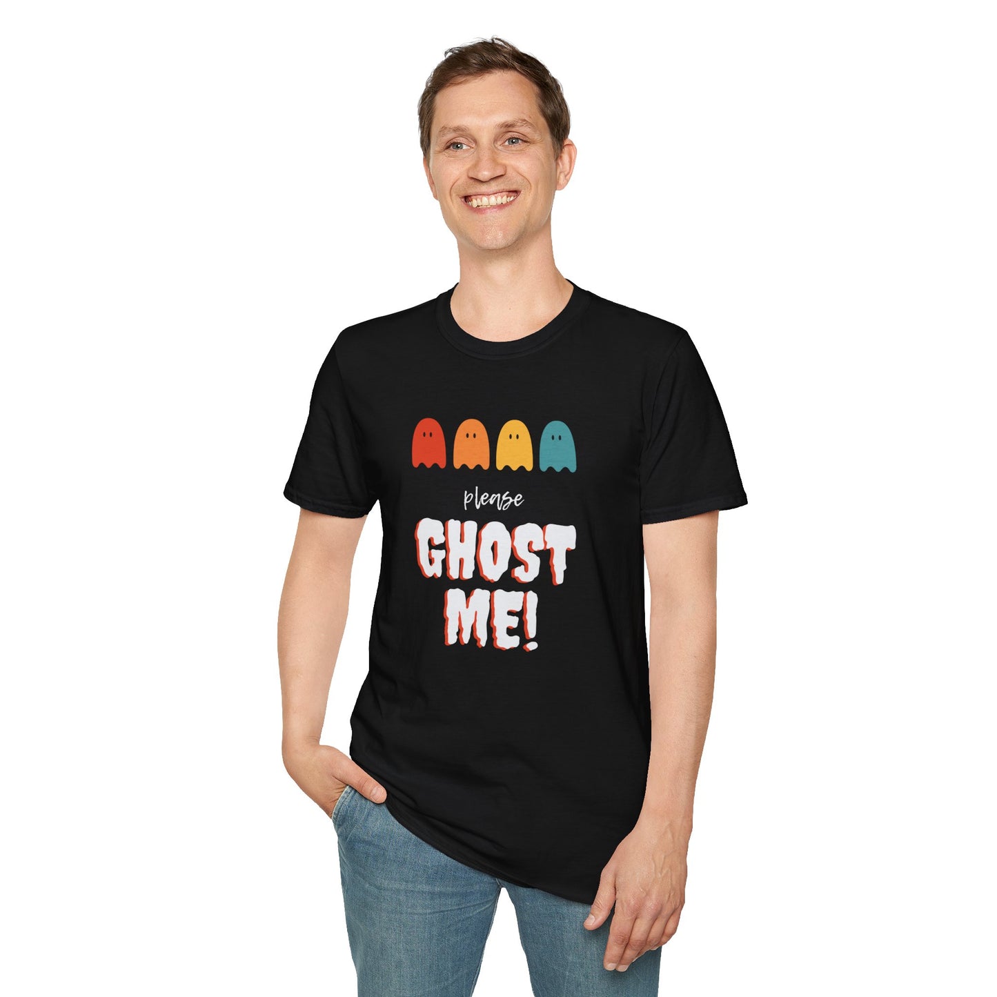 Please Ghost Me! Unisex Softstyle T-Shirt