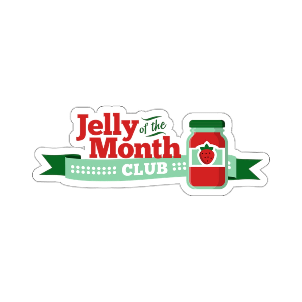 Christmas Vacation Jelly of the Month Club Kiss-Cut Stickers