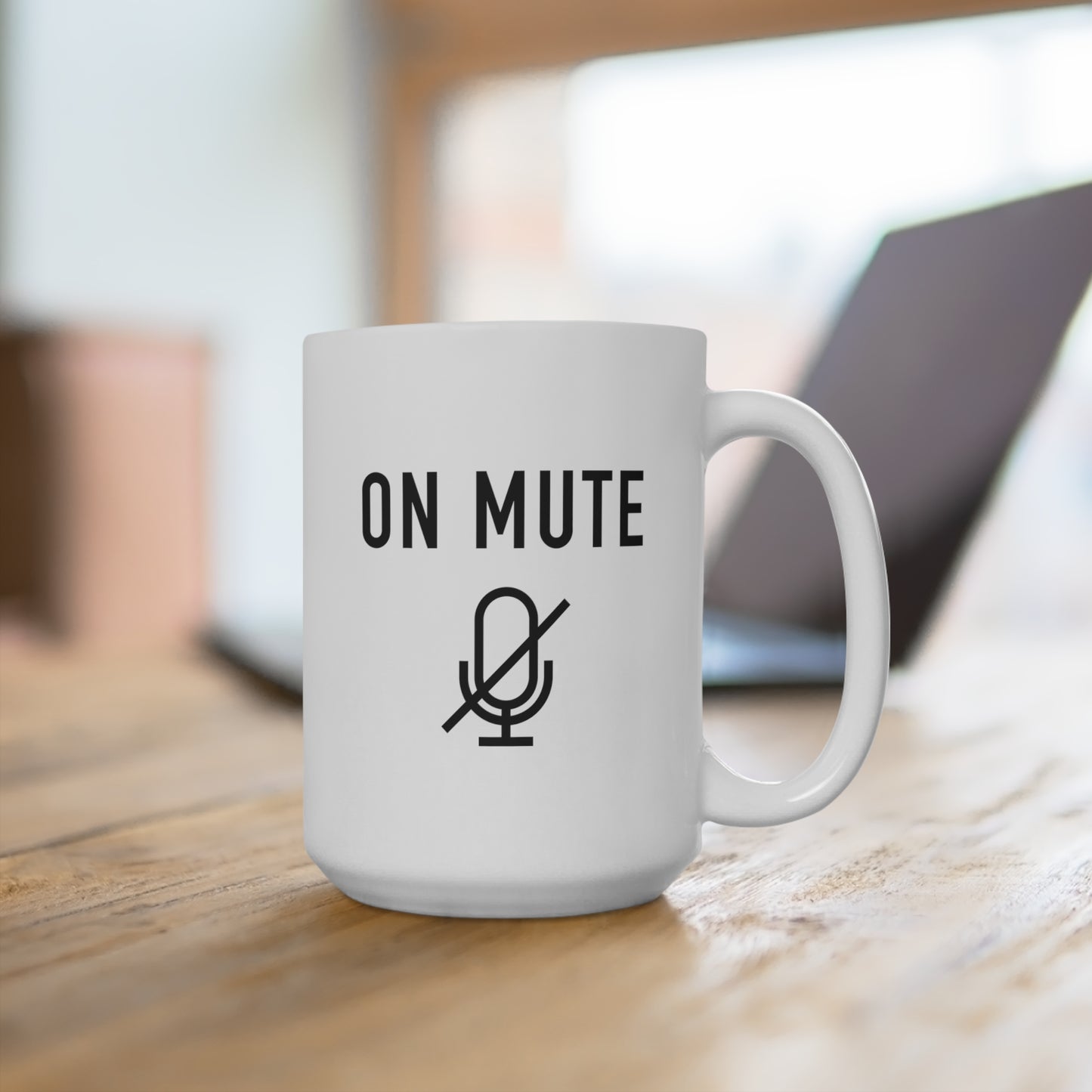 On Mute Mug 15oz