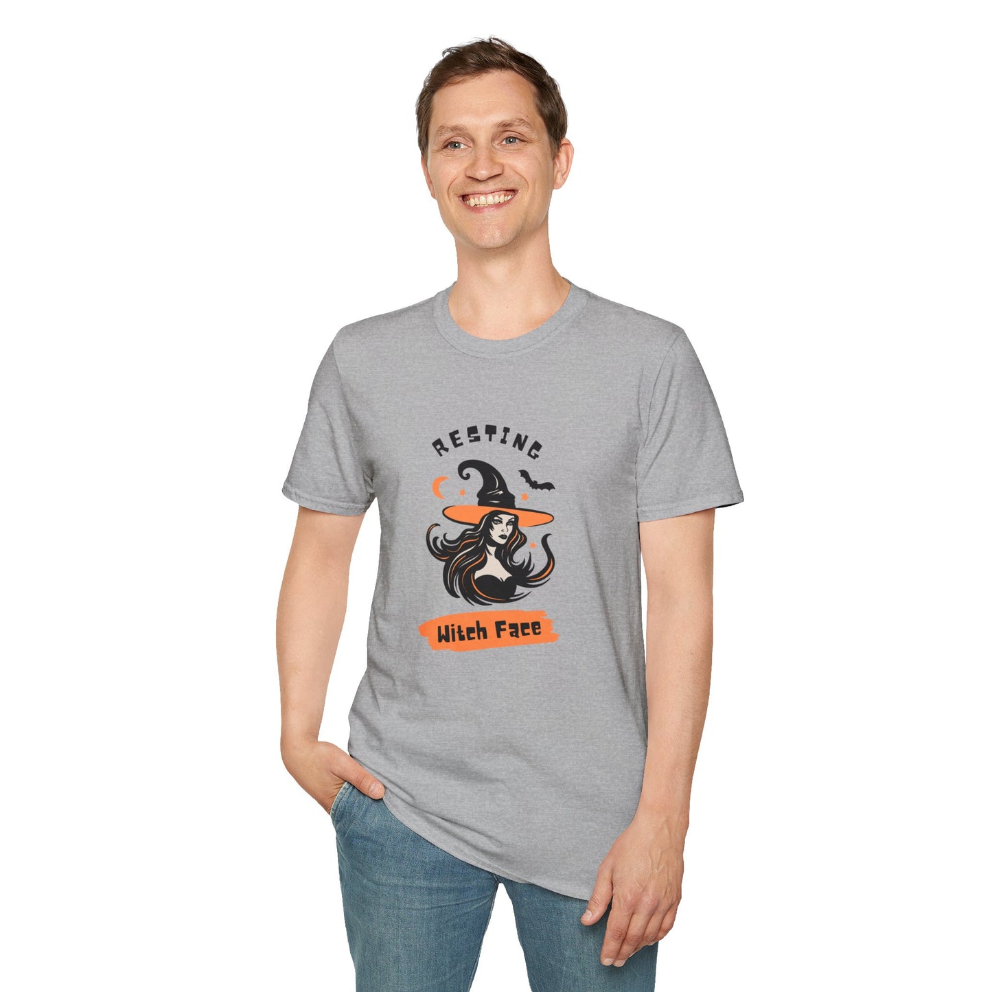 Resting Witch Face Unisex Softstyle T-Shirt