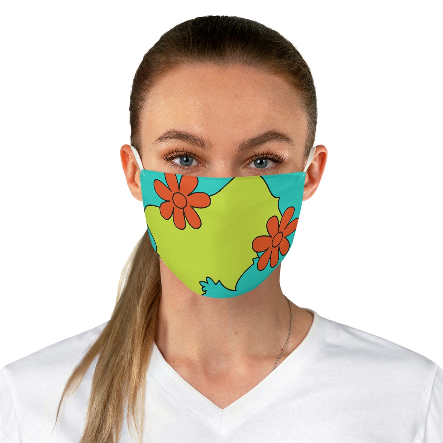 Groovy Fabric Face Mask