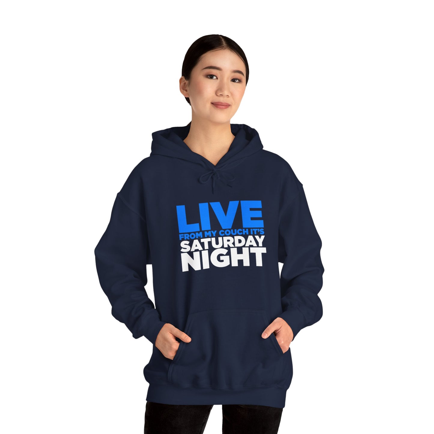 Live From My Couch Unisex Heavy Blend™ Hooded Sweatshirt