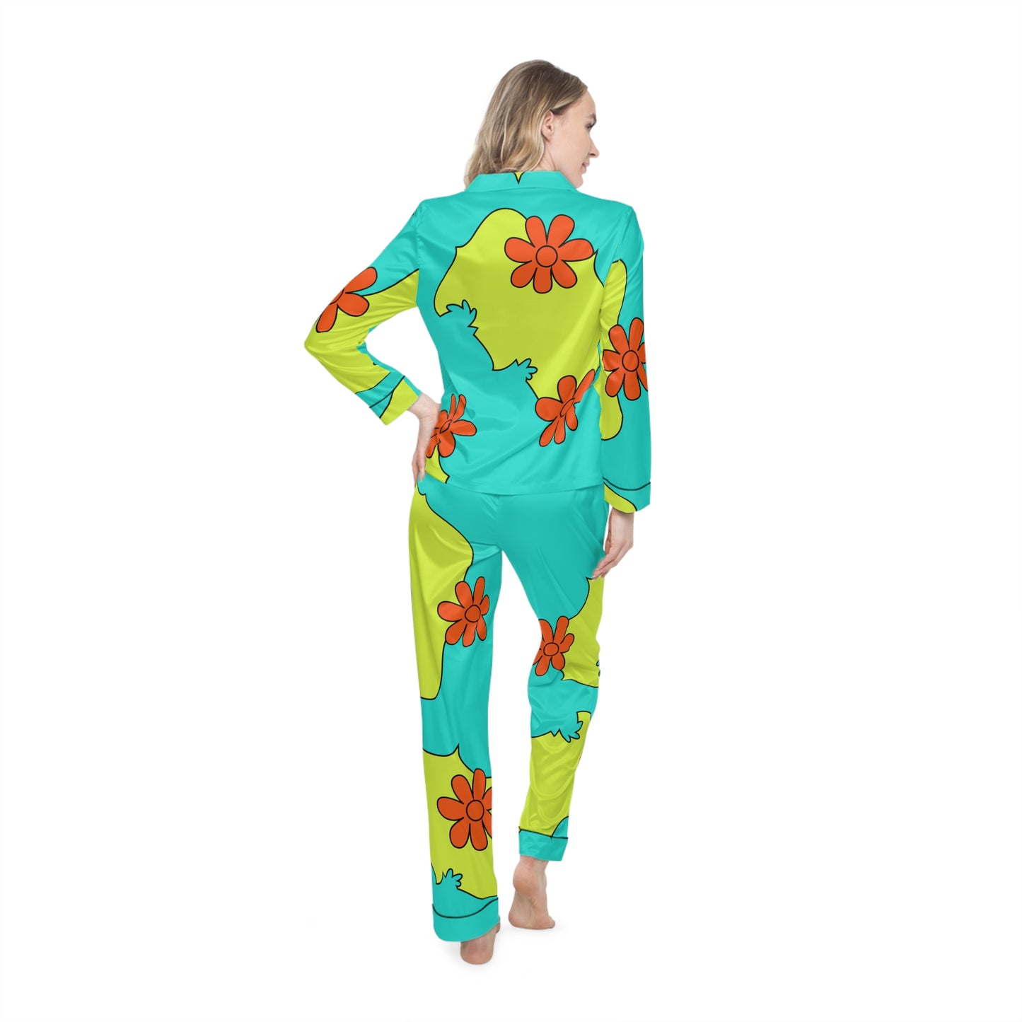 Groovy Women's Satin Pajamas