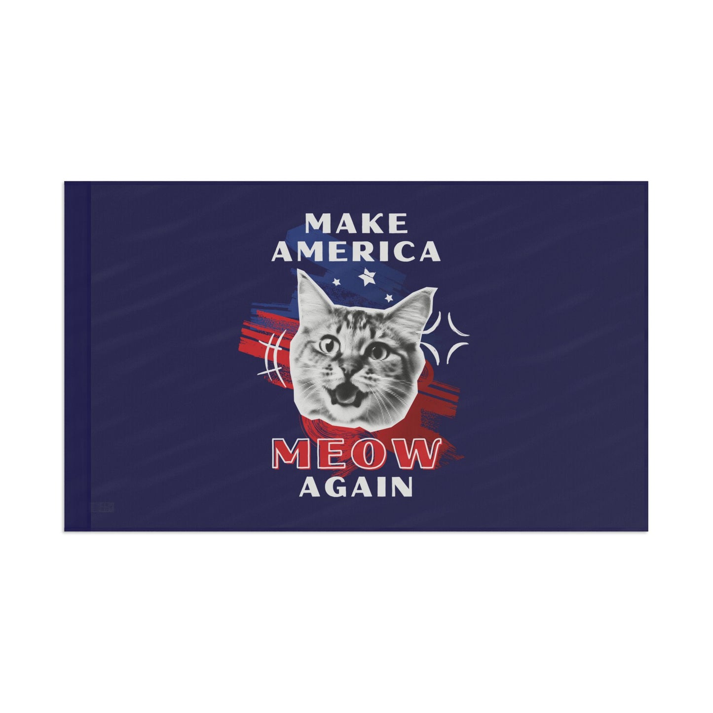 Make America Meow Again Political Meme Flag