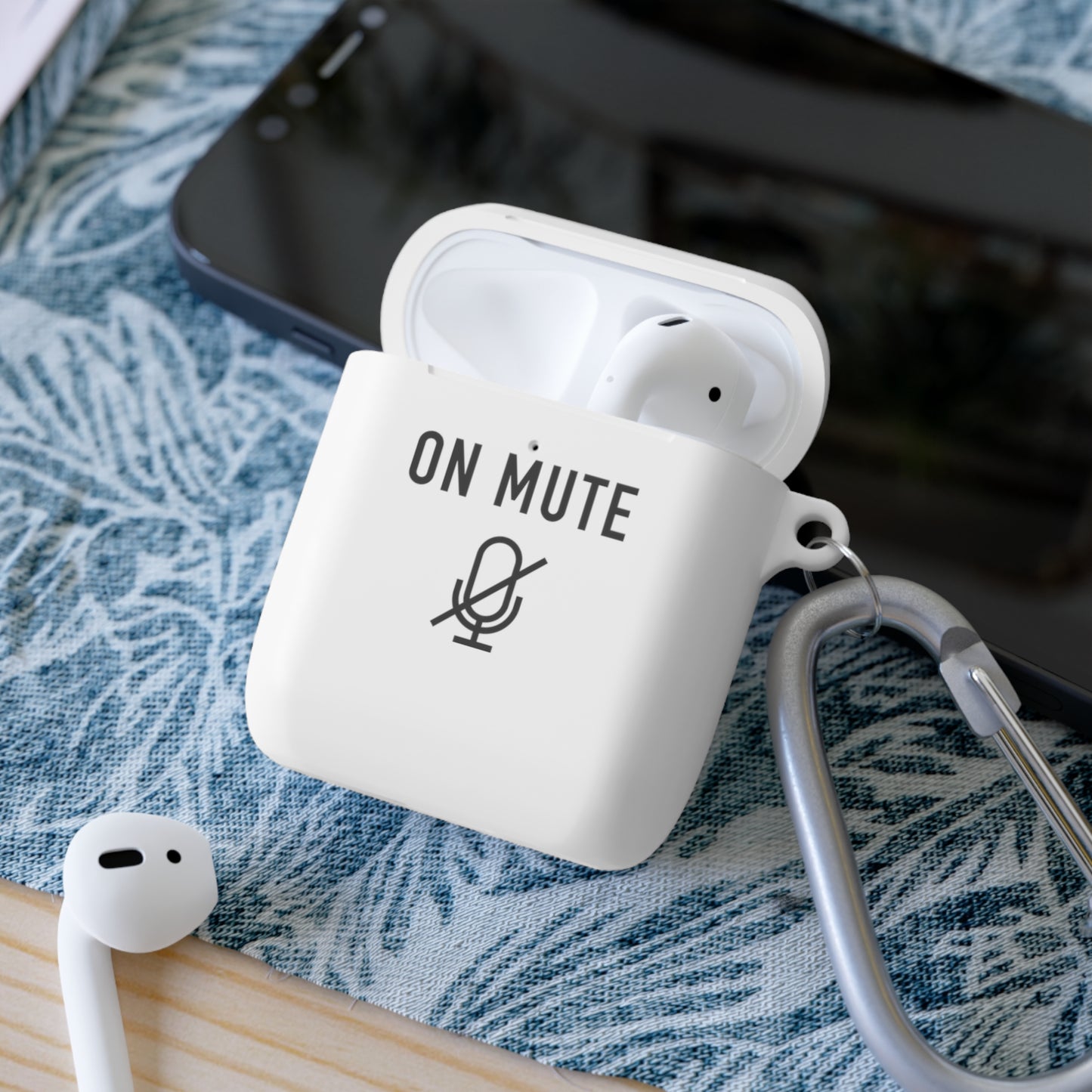 On Mute AirPods and AirPods Pro Case Cover