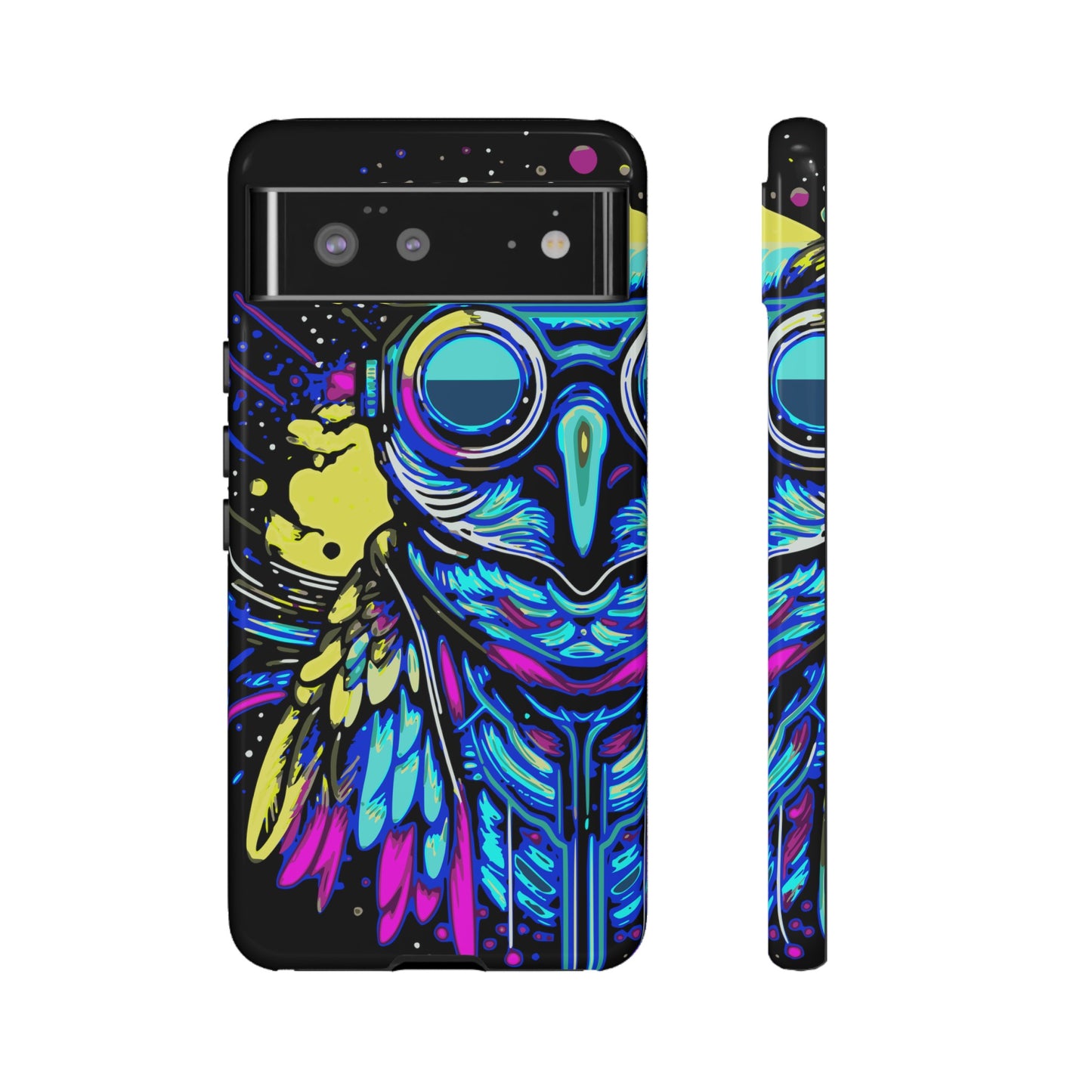 Cyberpunk Owl Tough Cases (Black)