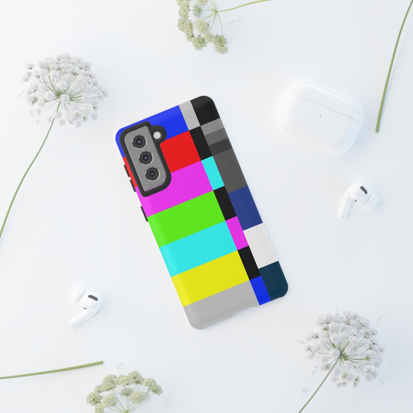 TV Color Bars Tough Cases