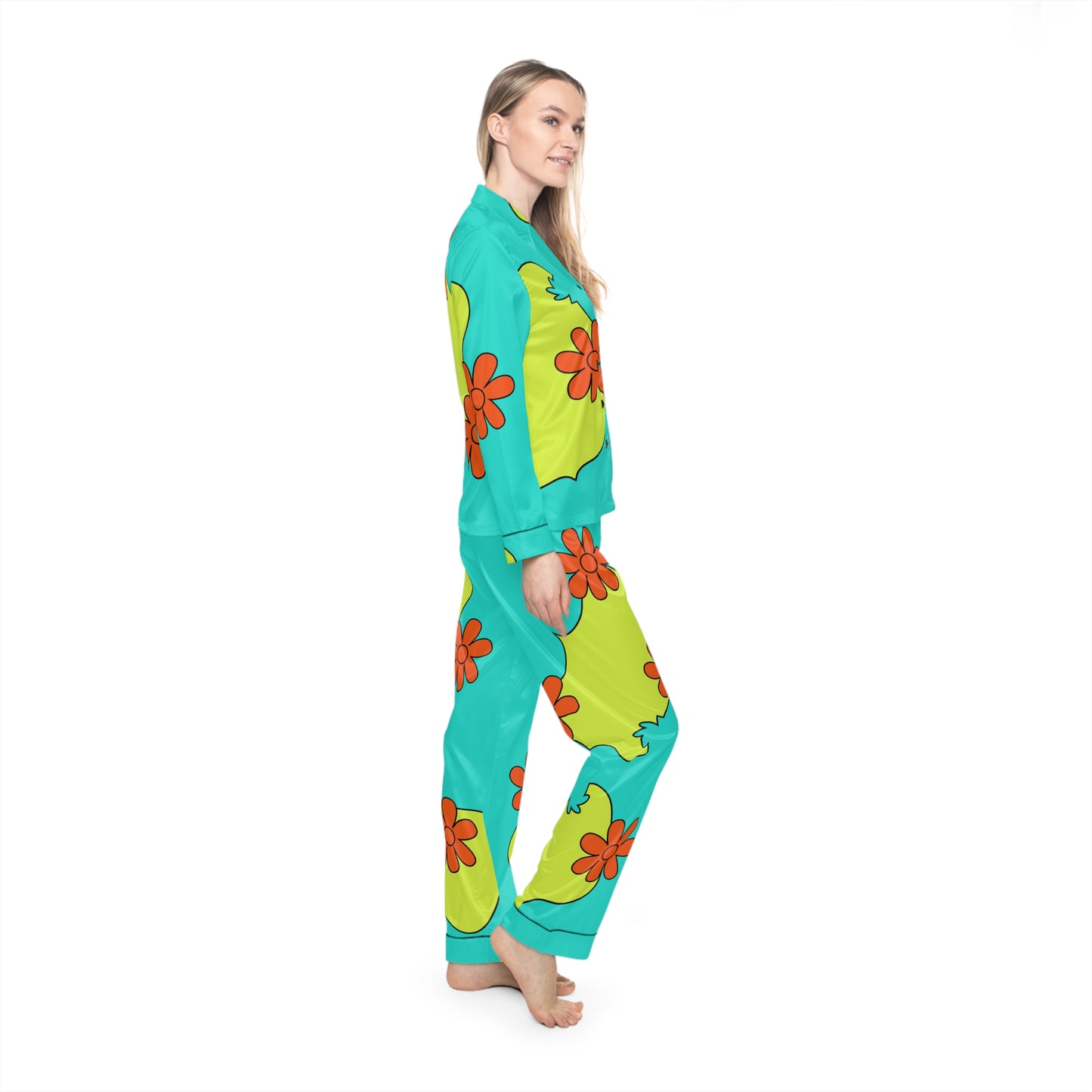 Groovy Women's Satin Pajamas