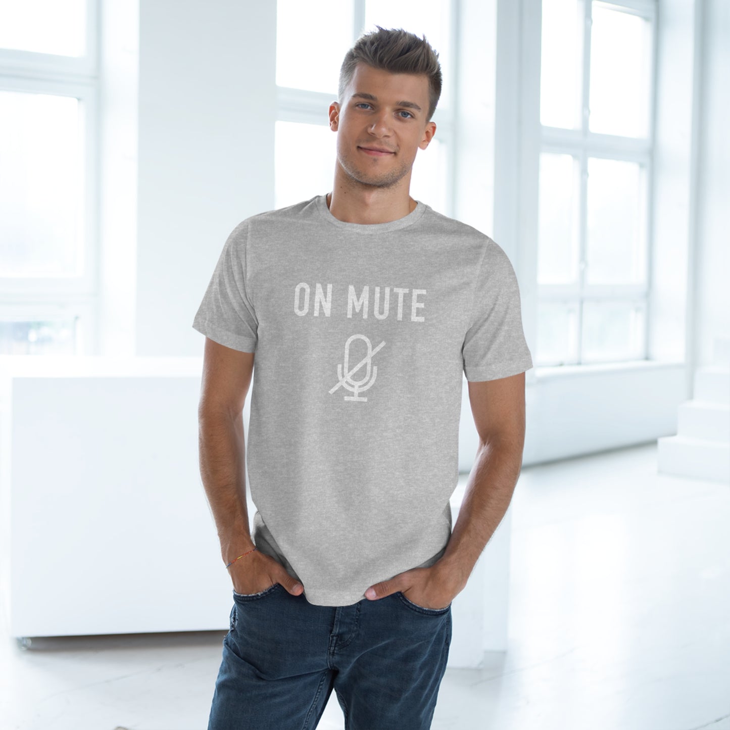On Mute Unisex Deluxe T-shirt