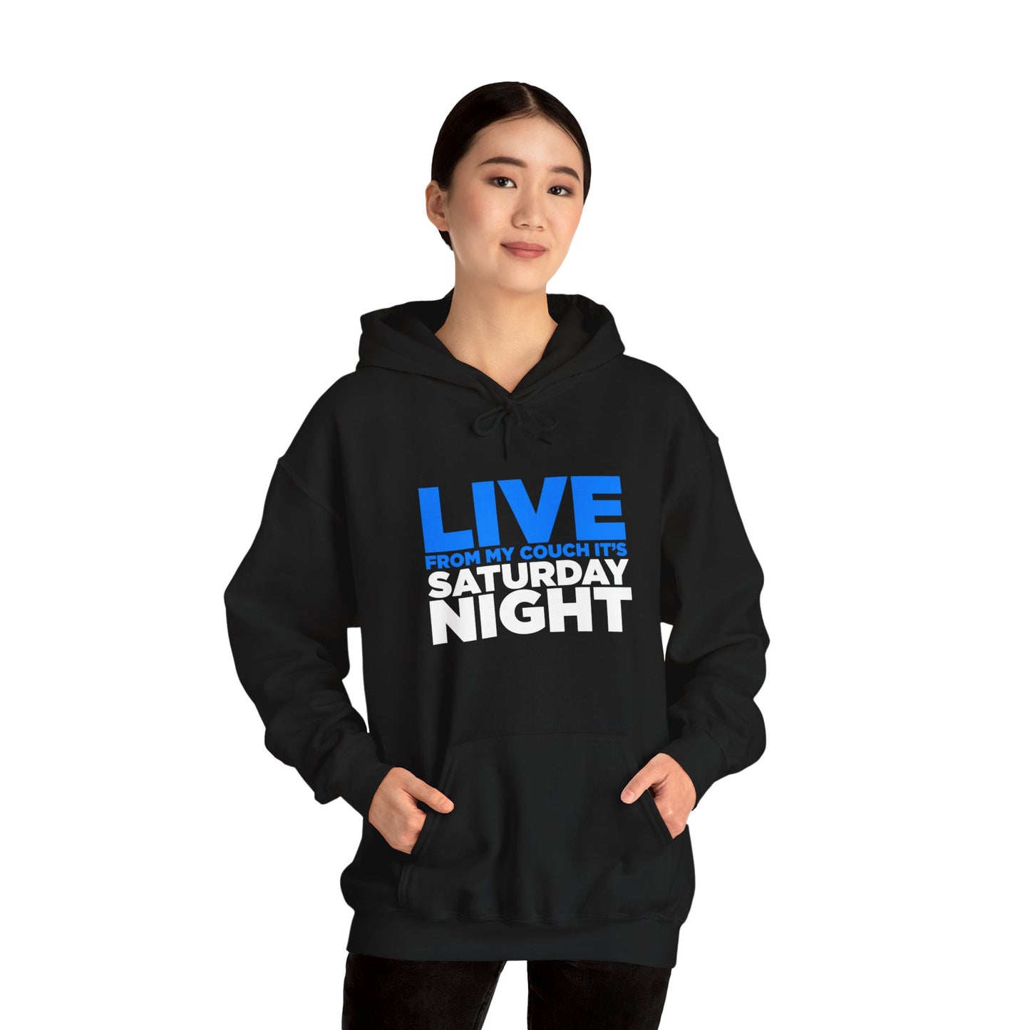 Live From My Couch Unisex Heavy Blend™ Hooded Sweatshirt