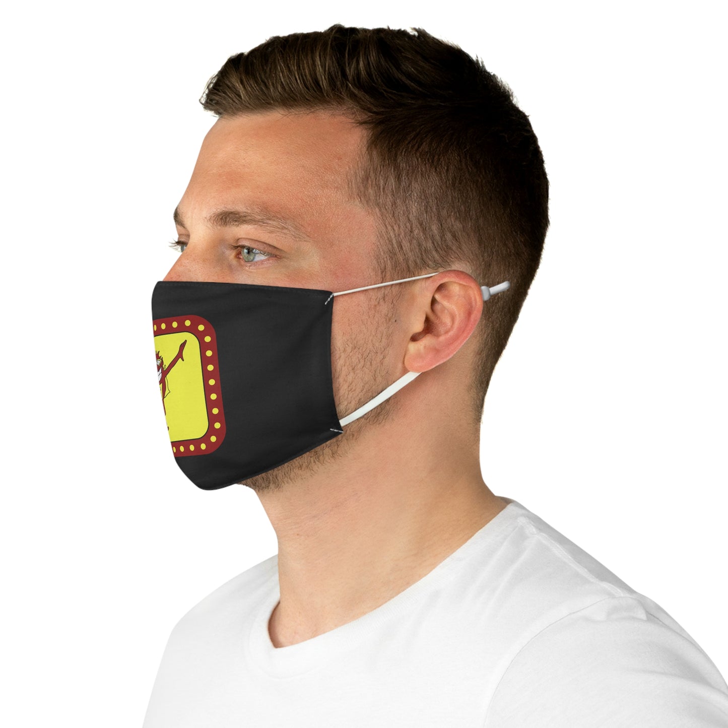Game Show Whammy Fabric Face Mask