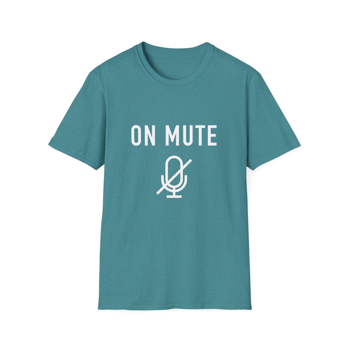 On Mute Unisex Softstyle T-Shirt