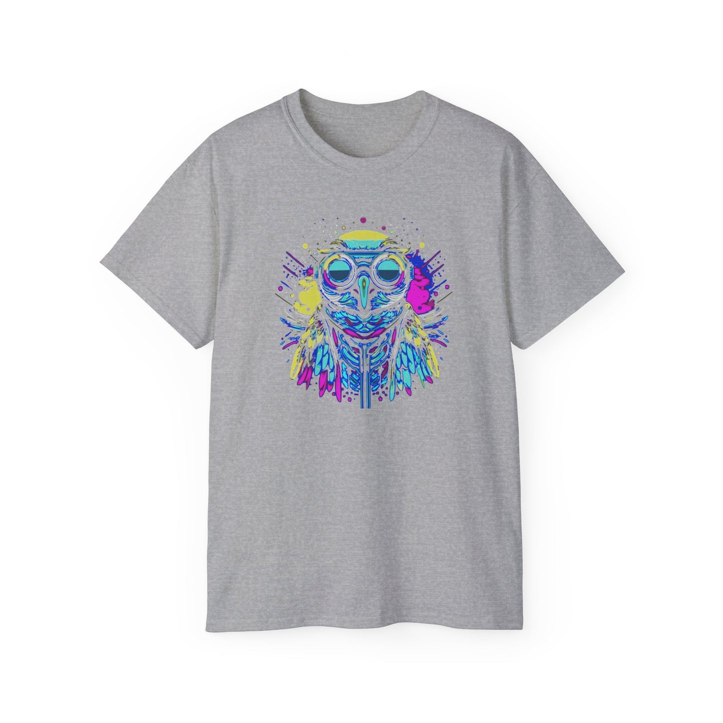 Cyberpunk Owl Utlra Cotten Tee