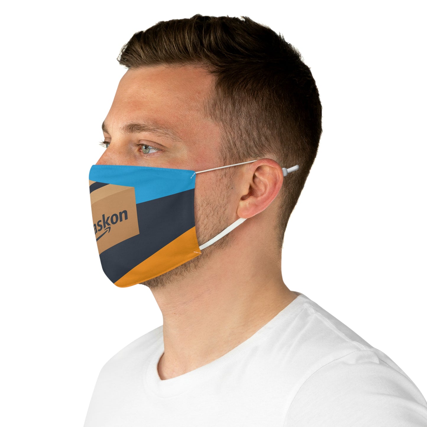 Amaskon Box Fabric Face Mask