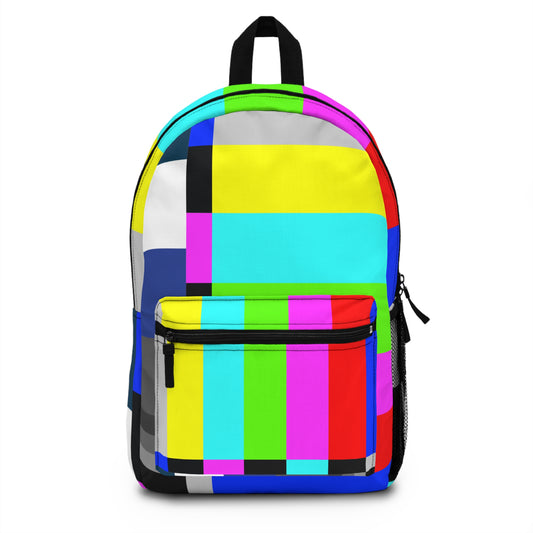 TV Color Bars Backpack (Made in USA)