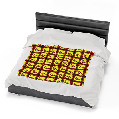 Game Show Whammy Velveteen Plush Blanket