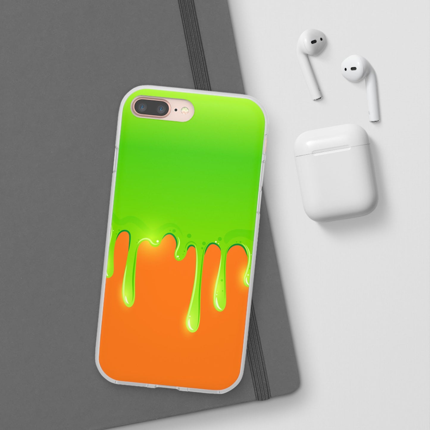 Green Slime Flexi Cases