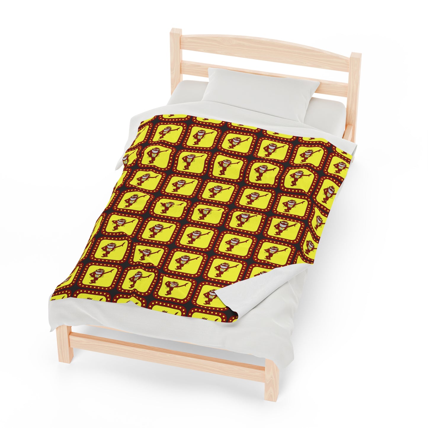 Game Show Whammy Velveteen Plush Blanket