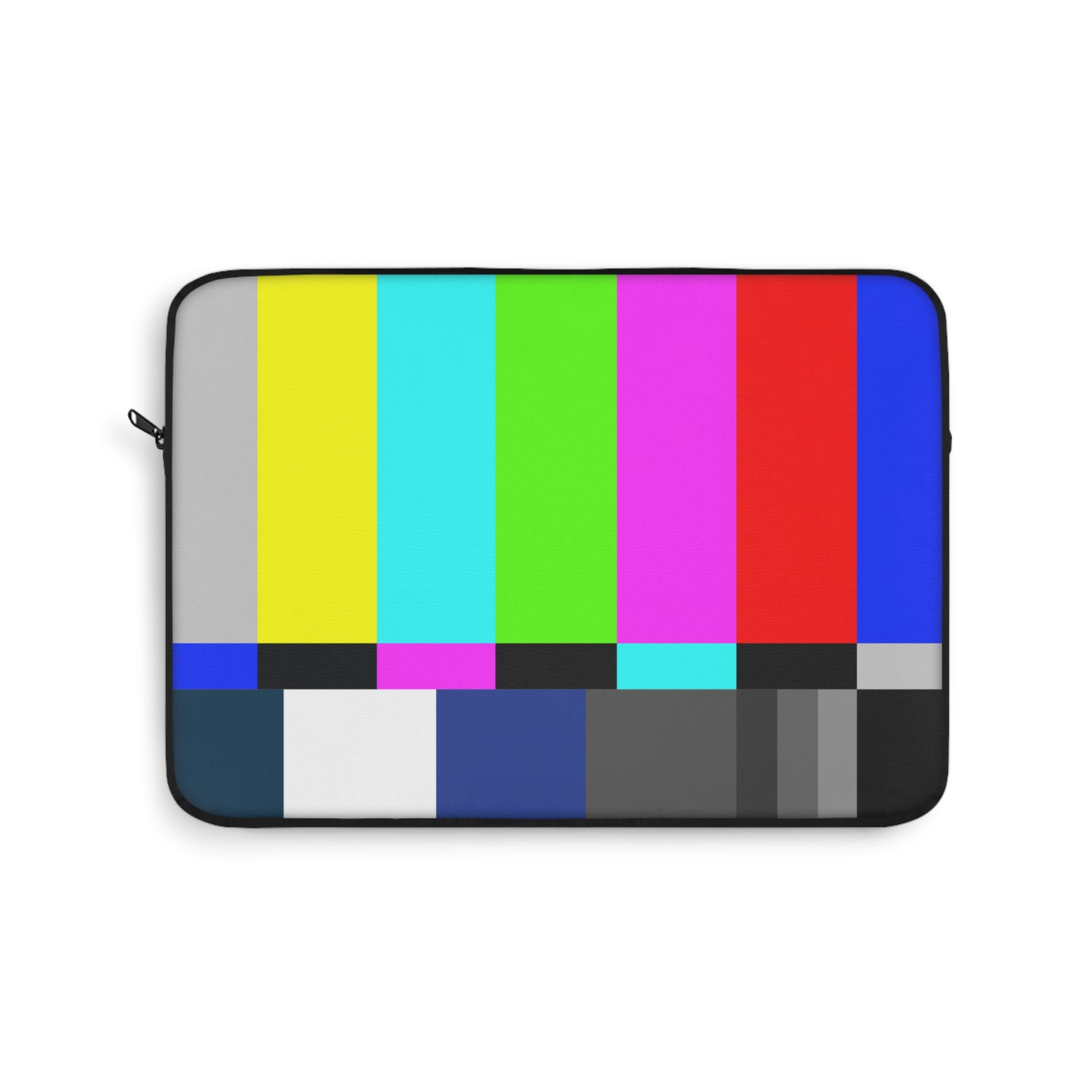 TV Color Bars Laptop Sleeve - Gigglezon