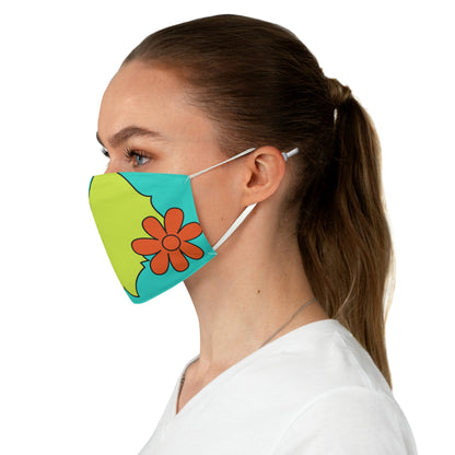 Groovy Fabric Face Mask