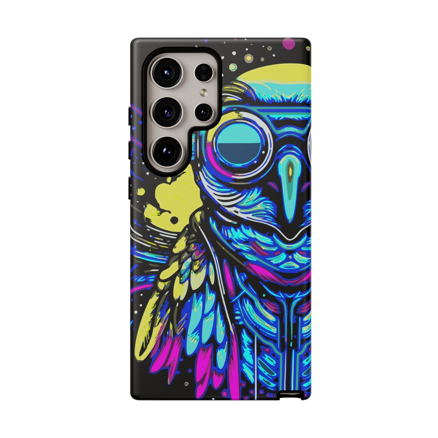 Cyberpunk Owl Tough Cases (Black)