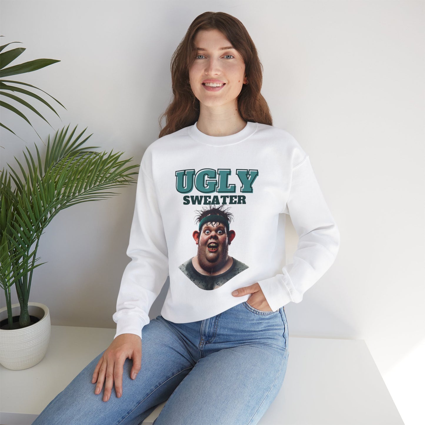 Ugly Sweater Unisex Heavy Blend™ Crewneck Sweatshirt