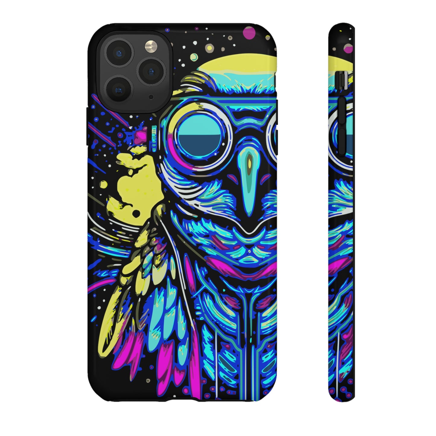 Cyberpunk Owl Tough Cases (Black)