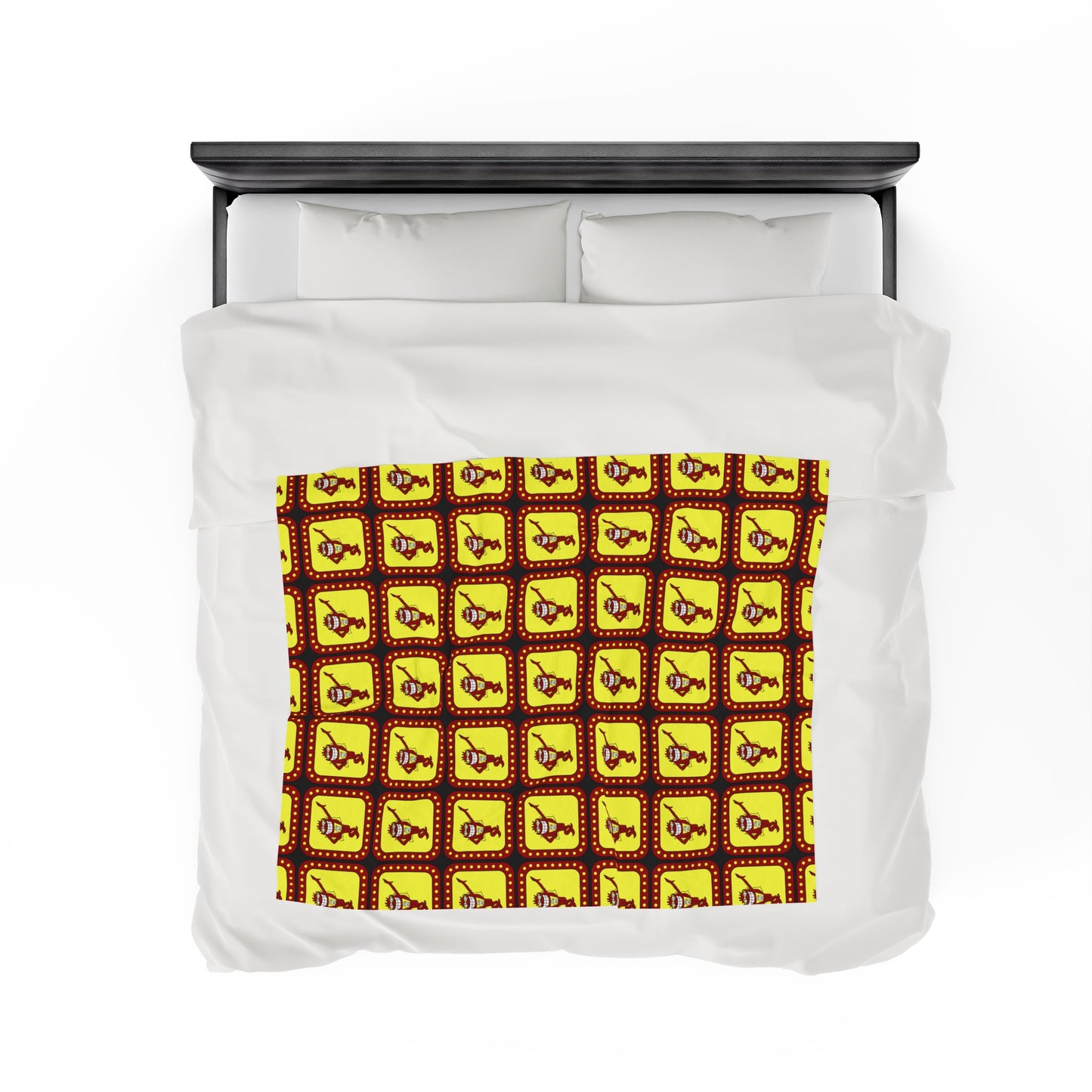 Game Show Whammy Velveteen Plush Blanket