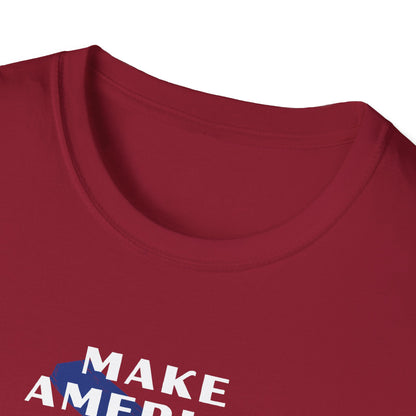 Make America Meow Again Political Meme Softstyle T-Shirt