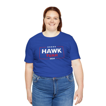 Hawk Tuah 2024 Unisex Jersey Short Sleeve Tee