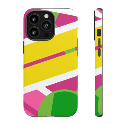 80s Time Machine Movie Hover Board Tough Phone Case