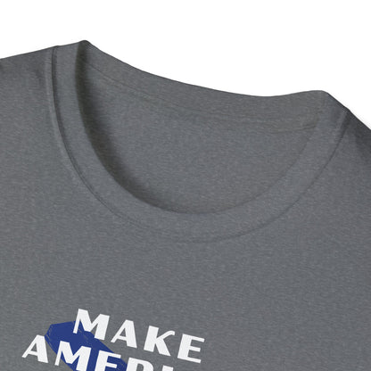 Make America Meow Again Political Meme Softstyle T-Shirt