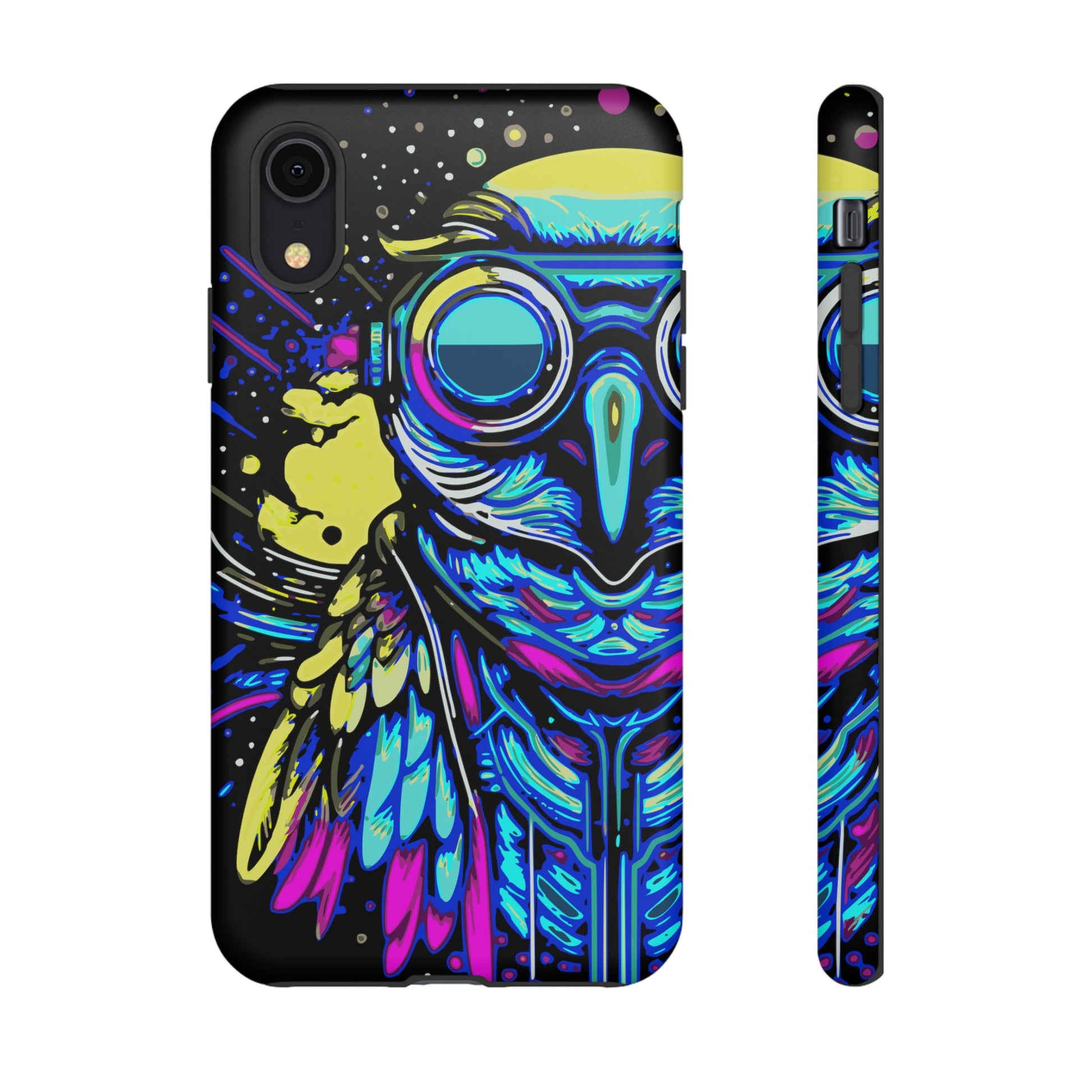 Cyberpunk Owl Tough Cases (Black)