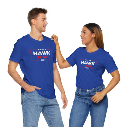 Hawk Tuah 2024 Unisex Jersey Short Sleeve Tee