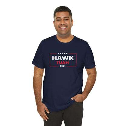 Hawk Tuah 2024 Unisex Jersey Short Sleeve Tee